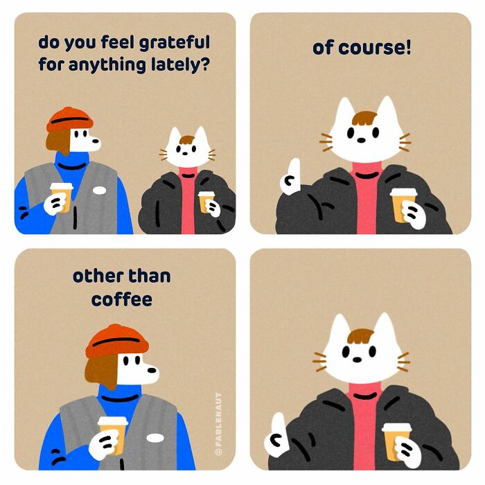 This Artist Creates Coffee-Fueled Comics, Here Are 30 Of The Best Ones