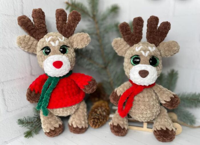 Reindeer Ready – These Crochet Cuties Are Here To Guide The Sleigh!