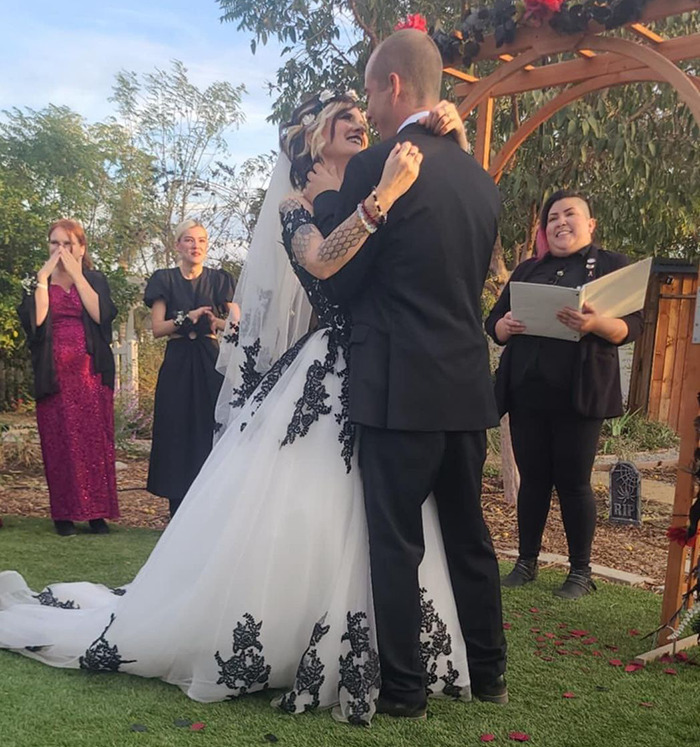 "Strangest Wedding I've Ever Seen": 'House Of Horrors' Survivor Ties The Knot In Gothic Style