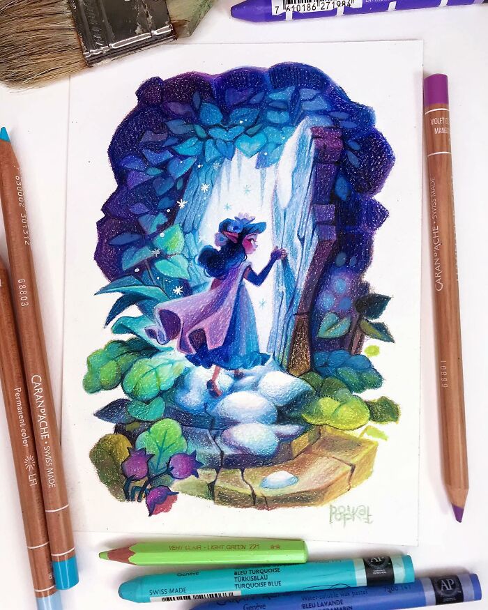 Step Into World Of Fantasy With 50 Magical Illustrations By Poopikatt