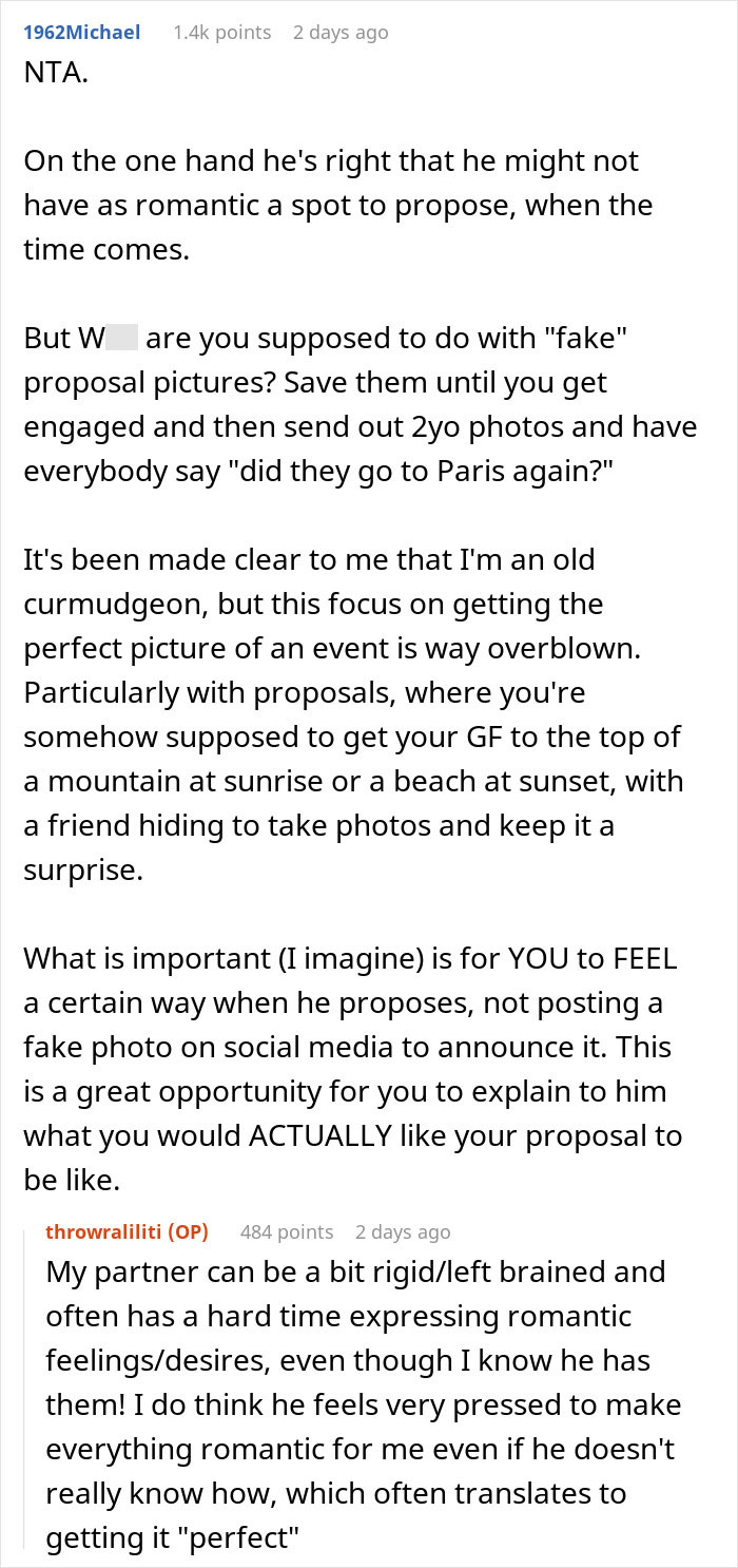 Woman’s Heart Sinks Thinking BF Wanted To Propose In Paris And Finding Out It Was Fake