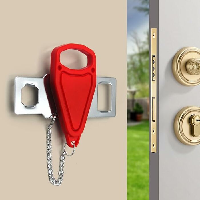 This Portable Door Lock Gives You Peace Of Mind On-The-Go Or At Home