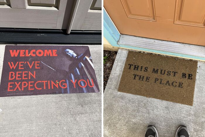 Thought I’d Share My Small Collection Of Interesting Doormats With Y’all