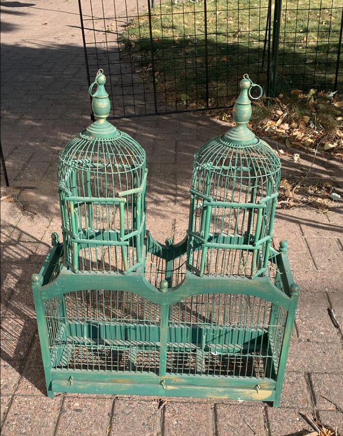 Thrilled With My Double Tower Bird House Find