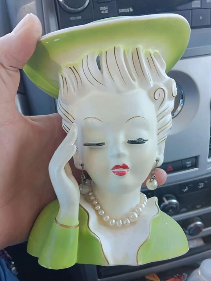 I'm So Excited! I've Wanted One Of These Vintage Lady Heads For A Long Time