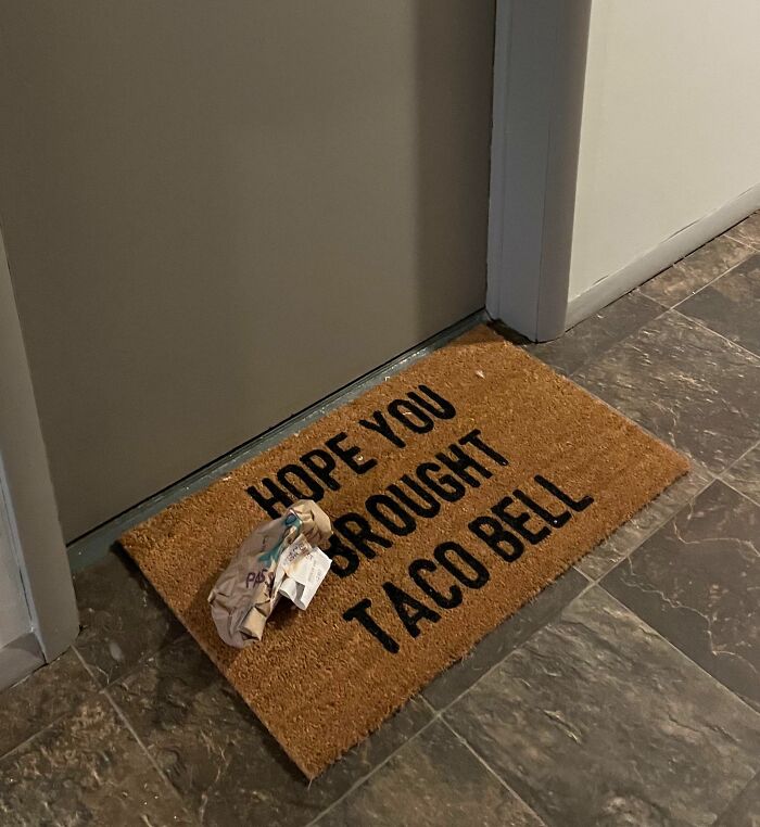 Perfect Doormat For Customers Order