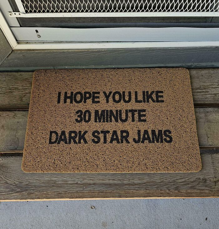 My New Doormat Was Finally Delivered Yesterday