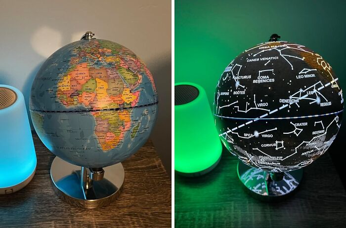 Illuminate Their Understanding Of The World And The Universe With The Enchanting Light Up Globe, A Beautifully Designed Globe That Comes Alive With A Touch Of Magic, Revealing The Constellations In All Their Twinkling Glory