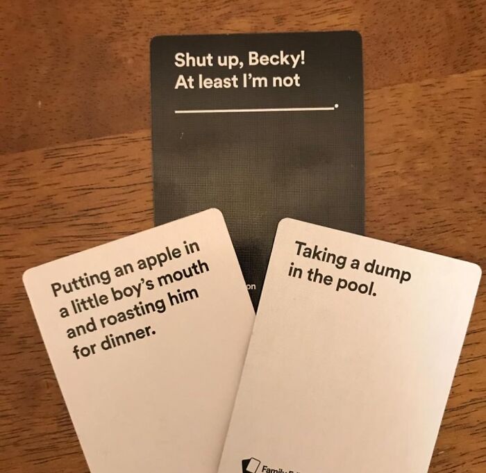 Introduce Them To The Hilariously Irreverent World Of Cards Against Humanity: Family Edition, A Wildly Funny Party Game That's Specifically Designed For Kids Aged 8 And Up - And Their Brave Parents