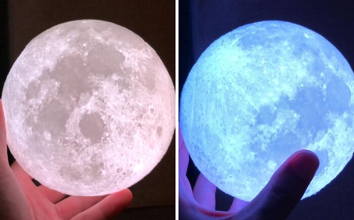 Illuminate Their Bedroom With A Galactic Glow With The Moon Lamp, A Cosmic And Dreamy Gift That's Out Of This World