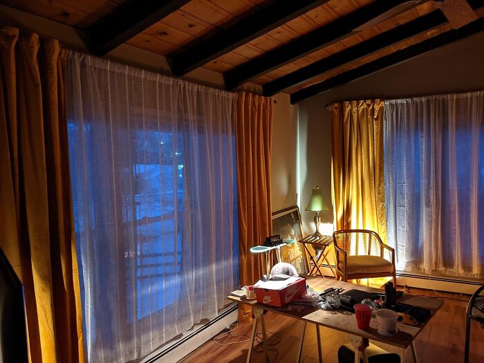 Block Out Harsh Light And Add A Touch Of Luxurious Sophistication To Your Rental's Windows With Blackout Velvet Curtains, A Stylish And Functional Solution That Enhances Your Sleep And Ambiance