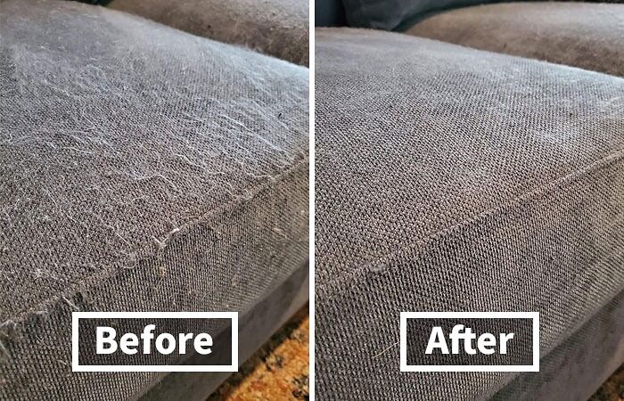 Breathe New Life Into Your Rental's Worn And Fuzzy Furniture With A Fabric Shaver And Lint Remover, A Handy And Easy-To-Use Solution That Removes Pilling And Lint, Leaving Your Upholstery Looking Refreshed And Revitalized