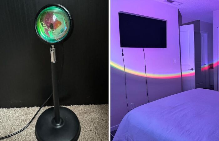 Bring The Breathtaking Beauty Of A Sunset Into Your Rental's Space With A Sunset Lamp Projector, A Mesmerizing And Immersive Solution That Casts A Warm And Cozy Glow On Your Walls