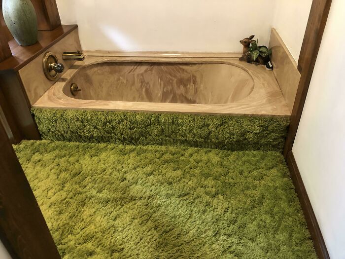 My Grandparent’s Carpeted Bathroom