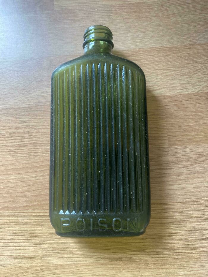 Poison Bottle I Found On The Beach