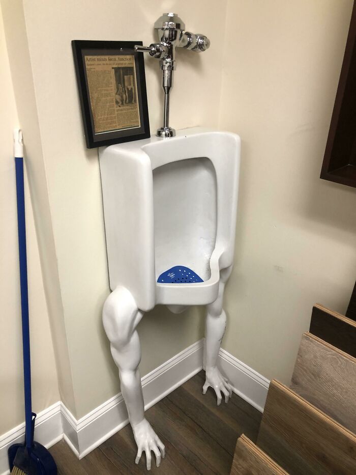 My Client’s Toilet Art Piece