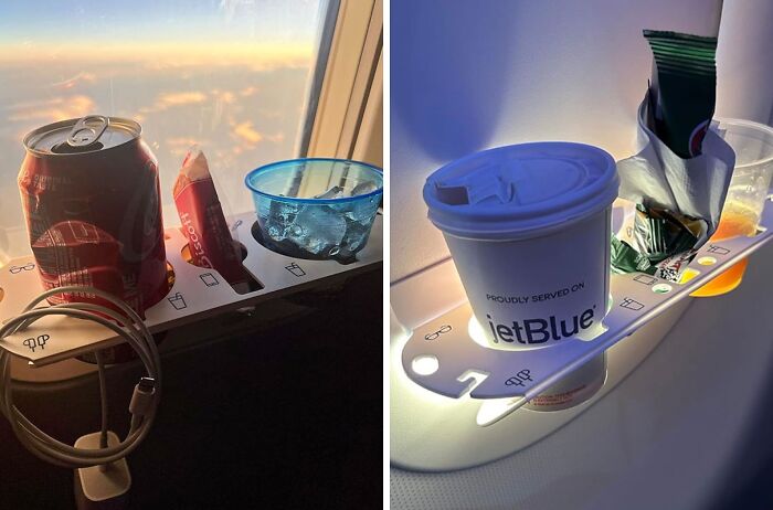 Secure All Your In-Flight Gadgets With Airplane Window Organization Station Making Cramped Cabins Not-So-Bad, Finally!