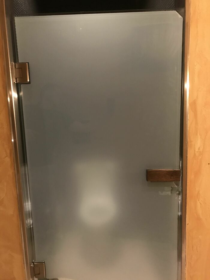 Bathroom Stall Doors Made Of Glass