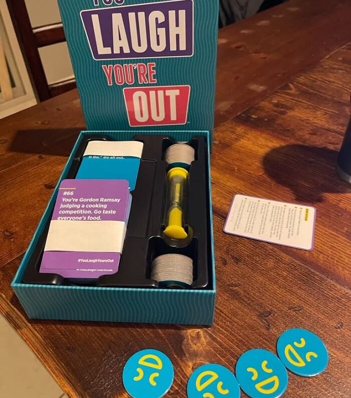 Hold It In With You Laugh You're Out, A Hilarious Party Game Where Laughing Is Losing – Can You Keep A Straight Face?