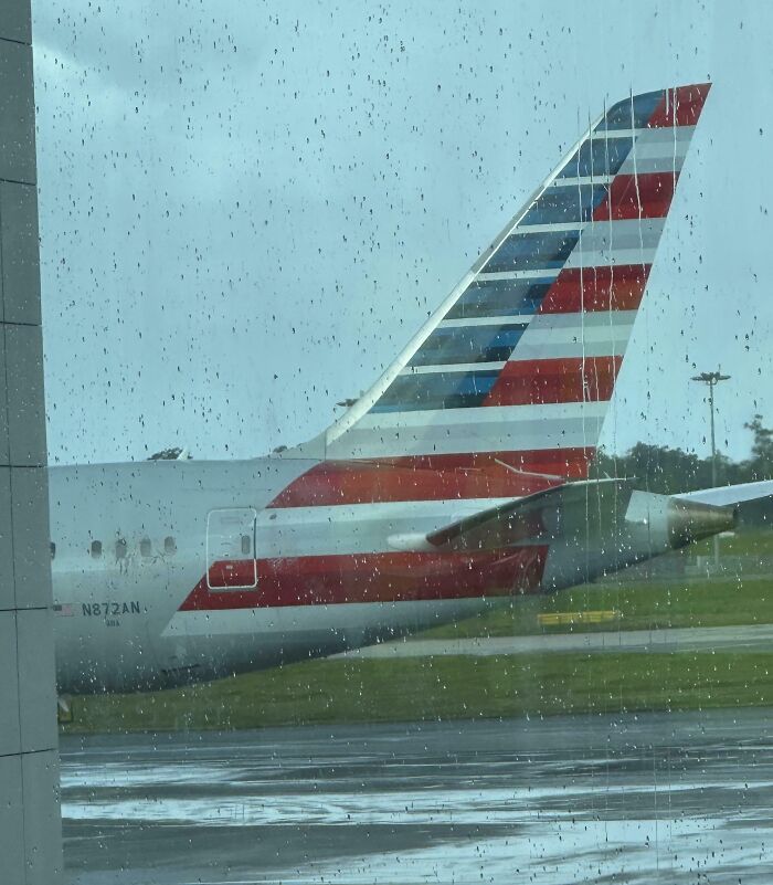 American Airlines Flight From Portugal To Pennsylvania. I Was Supposed To Be On That Flight