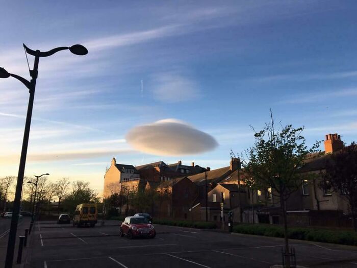 This Cloud Looks Like A UFO