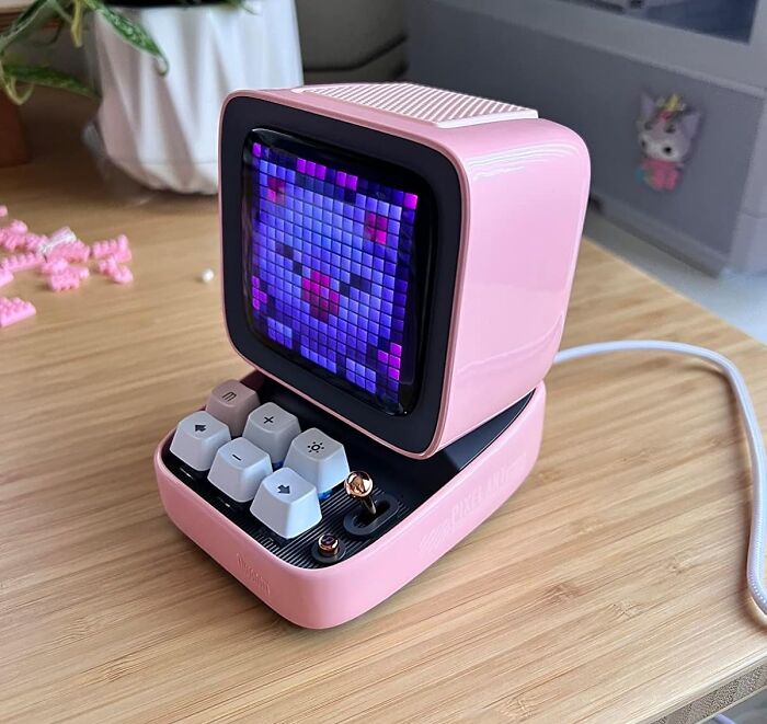 Level Up Your Music Game With The Pixel Art Bluetooth Speaker, A Retro- Rad Way To Blast Your Tunes