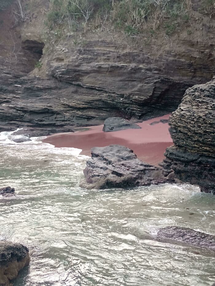 Pink Sand (Garnet) At Forno's Beach (Buzios, Brazil)