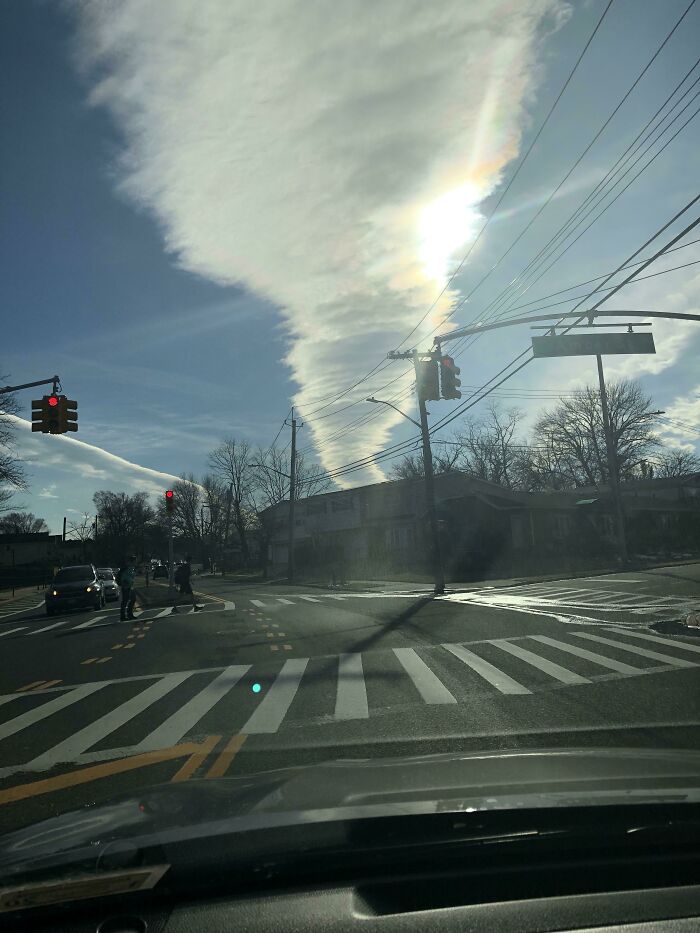 This Cloud That Looks Like A Tornado