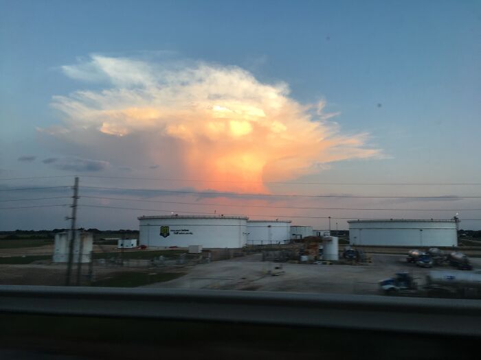 This Atomic Bomb Looking Cloud