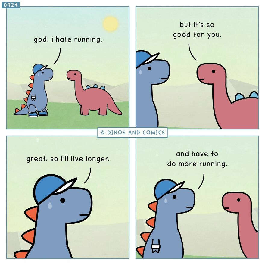 New “Dinosaur Couch” Comics Exploring Complex Emotions And Mental Health