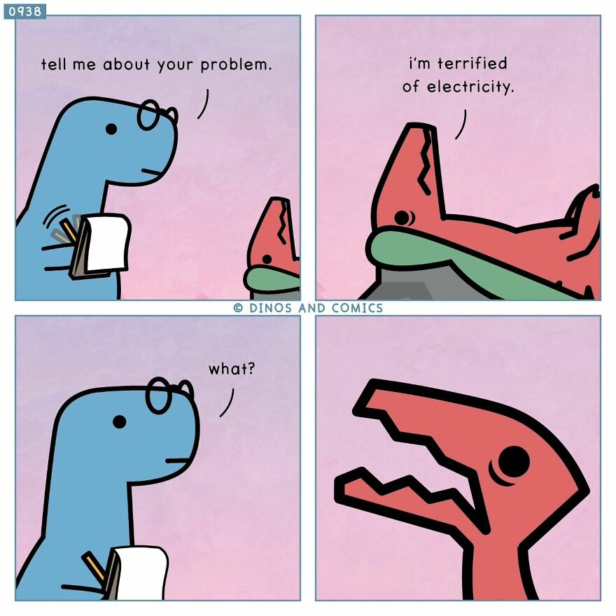 New “Dinosaur Couch” Comics Exploring Complex Emotions And Mental Health