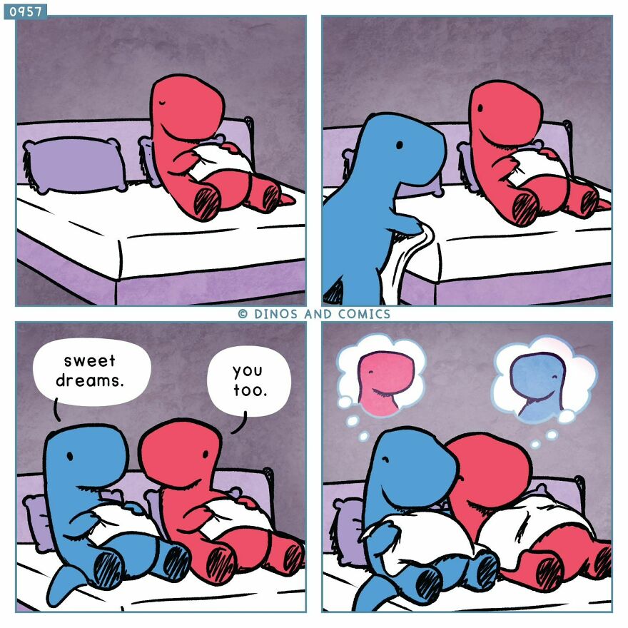 New “Dinosaur Couch” Comics Exploring Complex Emotions And Mental Health