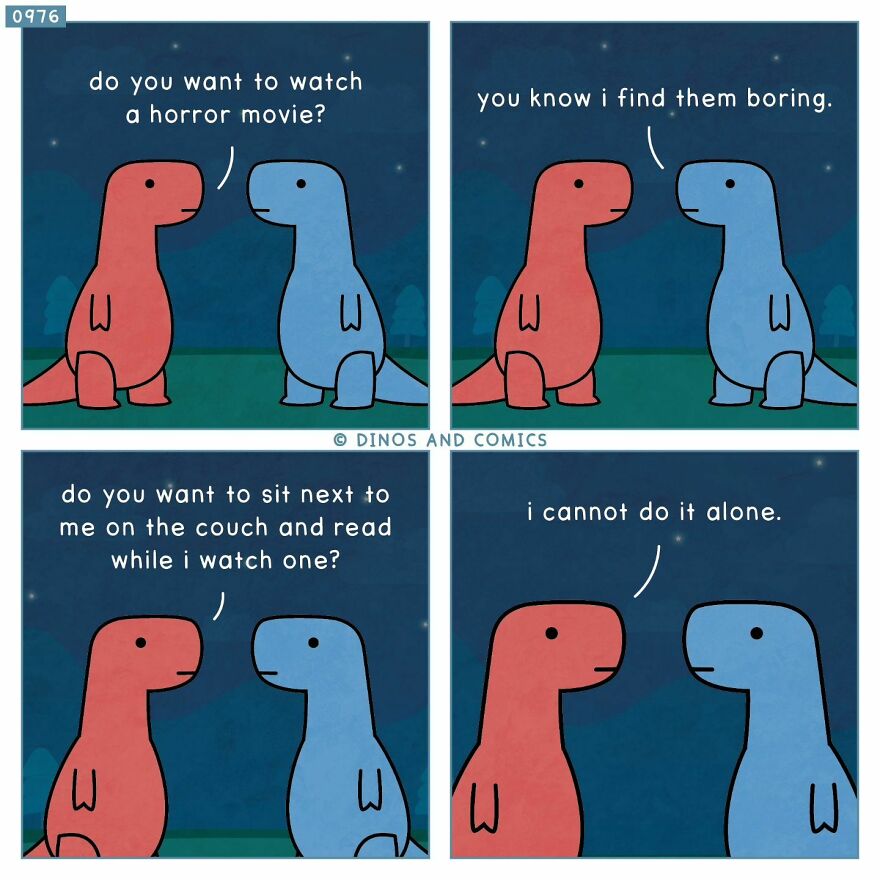 New “Dinosaur Couch” Comics Exploring Complex Emotions And Mental Health