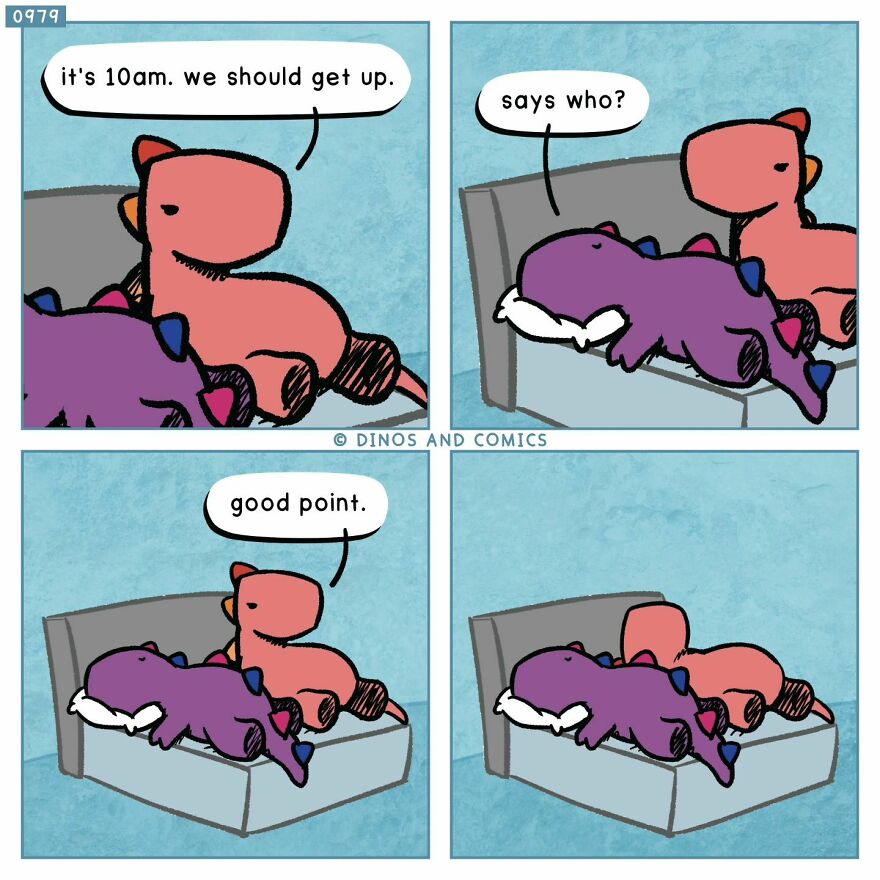 New “Dinosaur Couch” Comics Exploring Complex Emotions And Mental Health