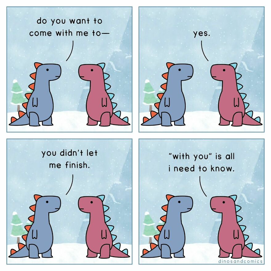 New “Dinosaur Couch” Comics Exploring Complex Emotions And Mental Health