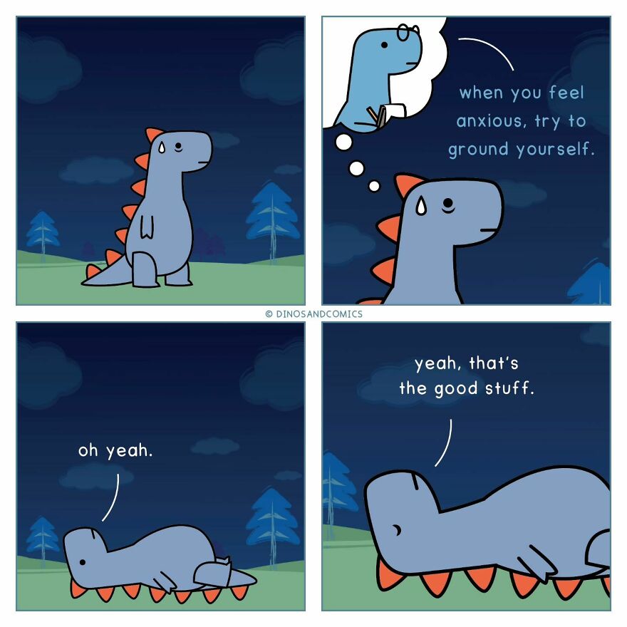 New “Dinosaur Couch” Comics Exploring Complex Emotions And Mental Health