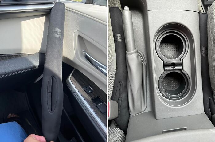 Fill The Gap And Keep Your Belongings Within Reach With The Car Seat Gap Filler, A Clever And Practical Solution To The Age-Old Problem Of Lost Items Slipping Between The Seats