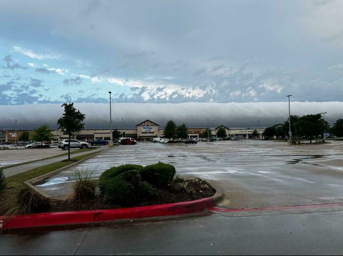 Cloud Looks Like Ice Wall