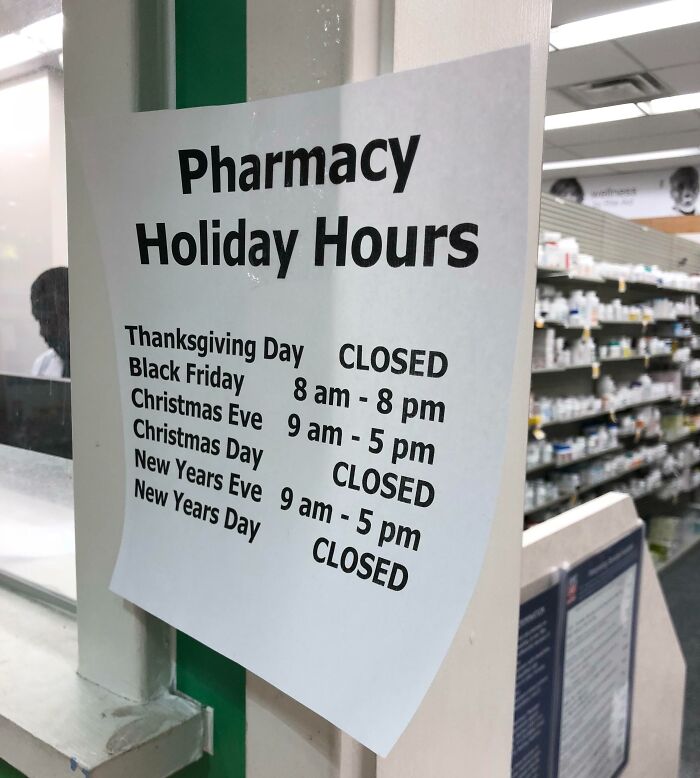 My Pharmacy Considers Black Friday A Holiday