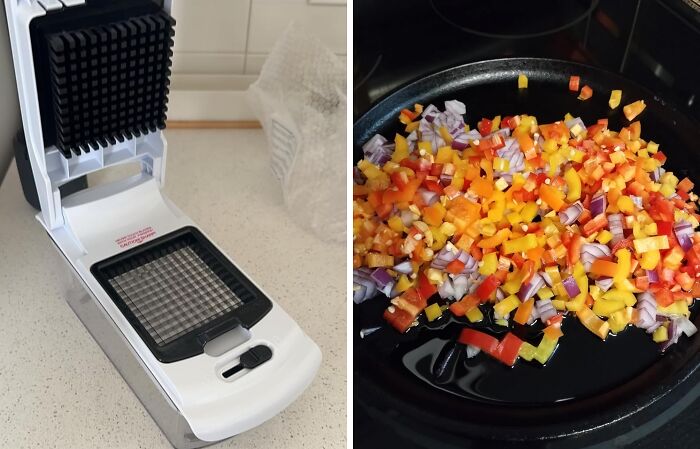 Chop, Slice, And Dice With Ease Using The Vegetable Chopper