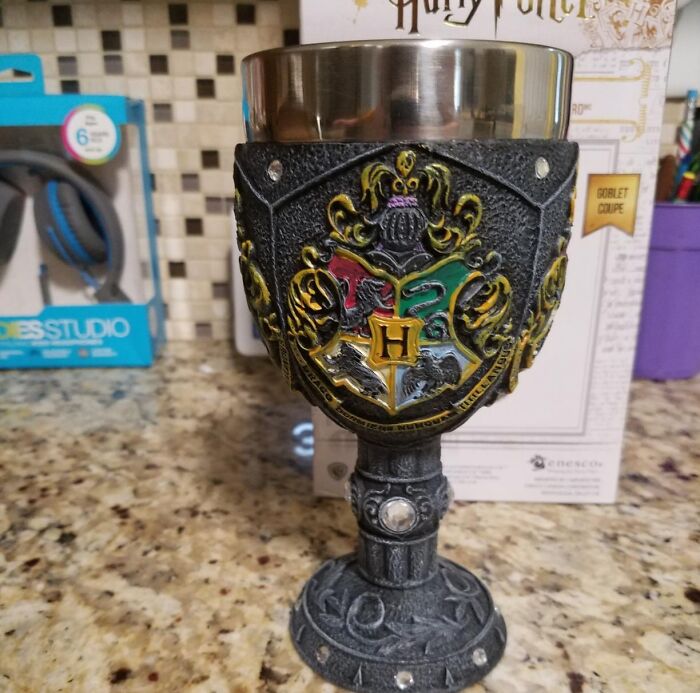 Quench Your Thirst Like A Hogwarts Student With The Drinking Goblet, Perfect For Butterbeer, Pumpkin Juice, Or Whatever Magical Brew You Prefer