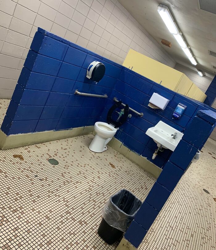 High School Bathrooms Are Already Wild Enough