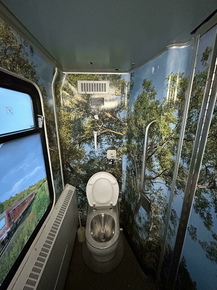 Bathroom In Czech Train