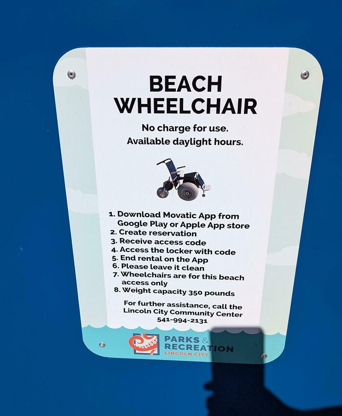 Free Beach Wheelchair