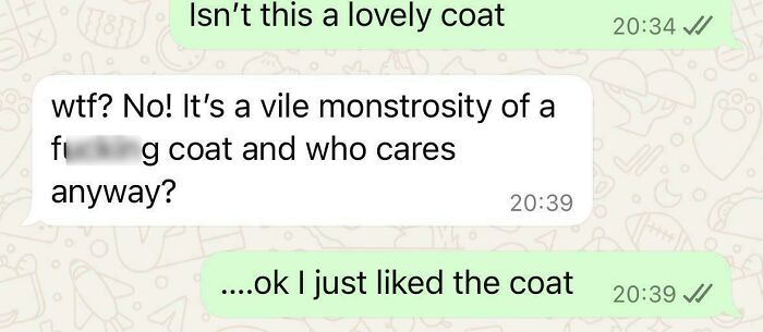 Just Sent My Mom An Article Of A Celebrity Wearing A Coat I Liked