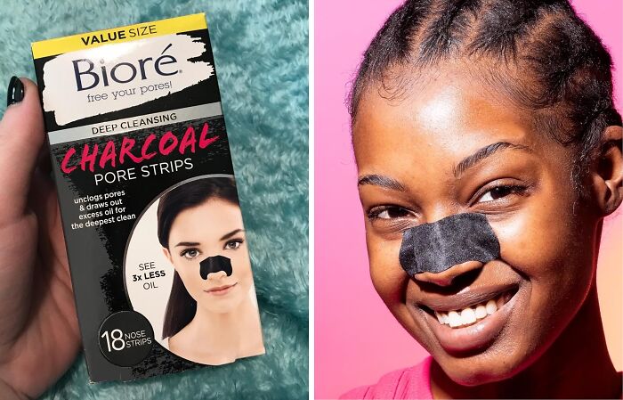 Unclog And Purify Your Pores At Home With Charcoal Deep Cleansing Pore Strips, A Powerful Detox For A Radiant Glow