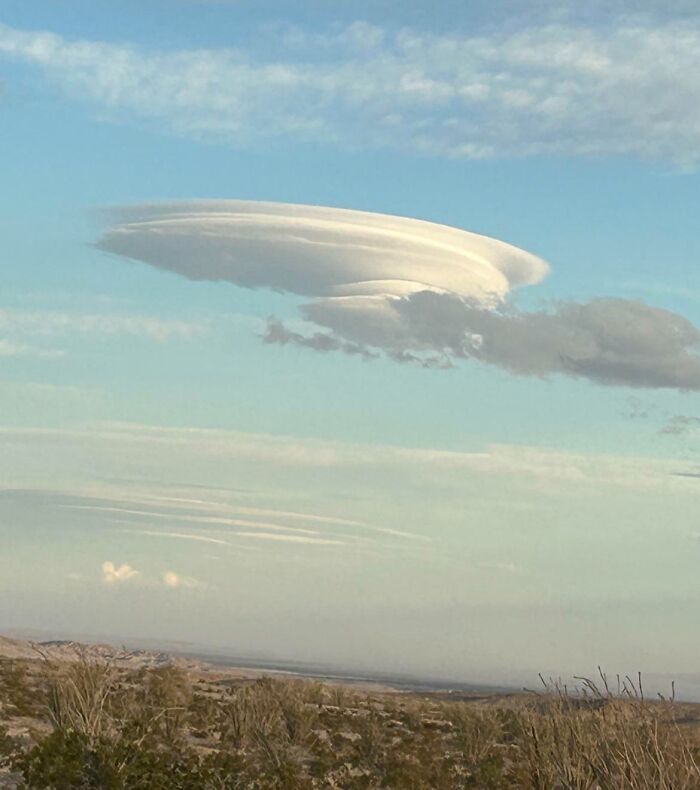 Flying Saucer Cloud