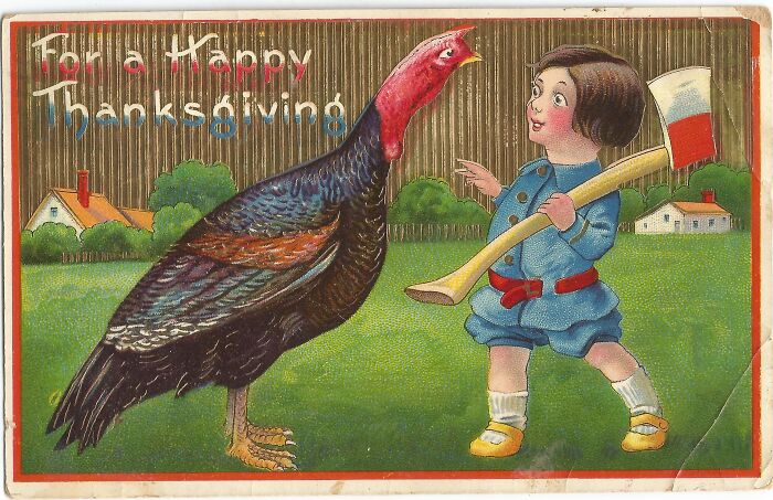 Vintage Thanksgiving Postcards