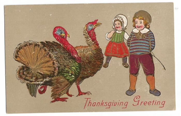 Vintage Thanksgiving Postcard