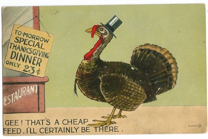 Vintage Thanksgiving Postcard